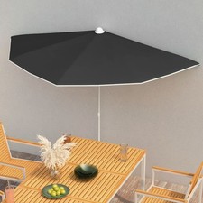 Garden Half Parasol Outdoor