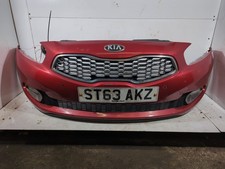 Kia Ceed Crdi 3 MK2 Estate 5 Door 2012-2015 Bumper (front) Red P81