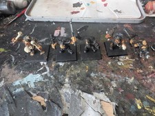 WFB Golgfag's Mercenary Ogres x 5-Regiments Of Renown-GW OOP 90s Metal