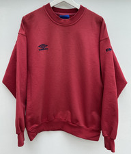 Vintage Umbro Sweatshirt Red