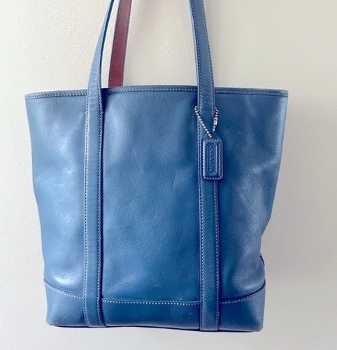 Coach 5187 blue - blue, leather