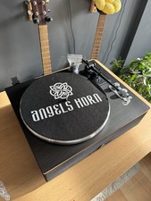 Angels Horn All-in-One Bluetooth Vinyl Record Player - High-Fidelity 2-Speed