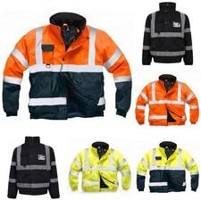 Hi Vis Bomber Jacket