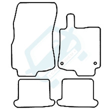 Fits Renault Megane CC (Coupe Cabriolet) 2010 - 2019 Tailored Car Mats