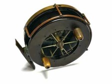 Allcocks 4″ Unventilated Aerial Reel With Brass BP Line Guard