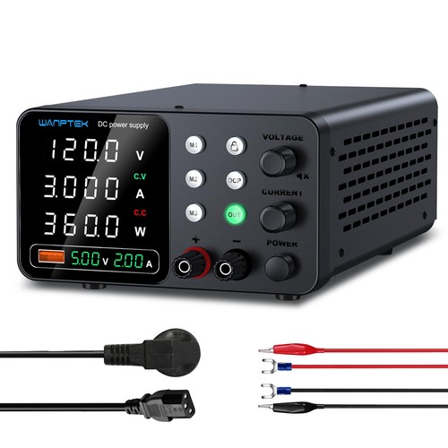 Bench power supply 120v - bench, 3a