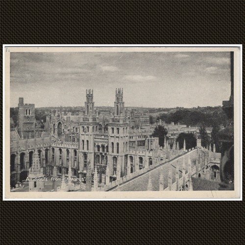 All souls from marys - from, oxford