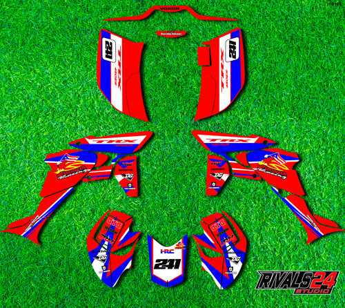 Honda trx 450r 450er graphics - trx,