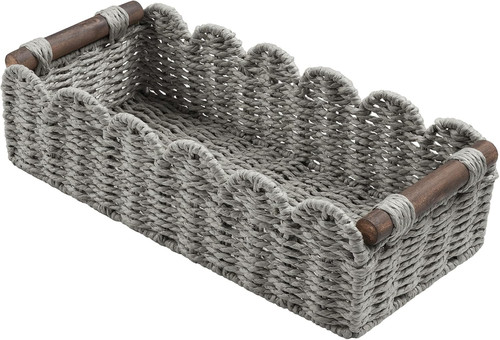 Toilet paper storage basket - toilet,