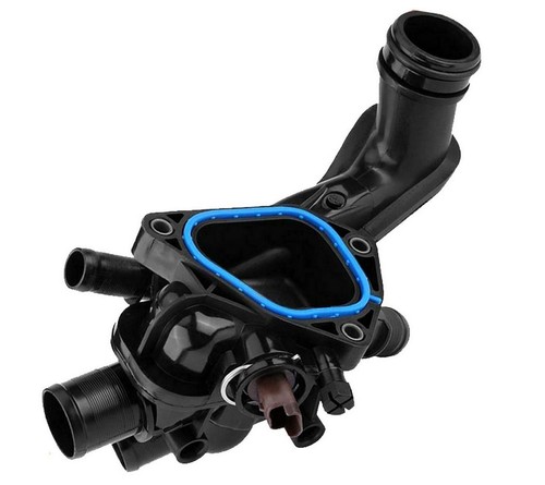 Thermostat housing with - housing,