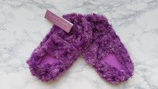 Purple Fluffy Slippers