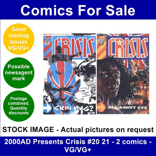 2000ad presents crisis - 2000ad, 21