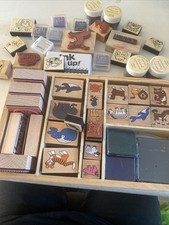Mixed Wooden Mounted Stamps