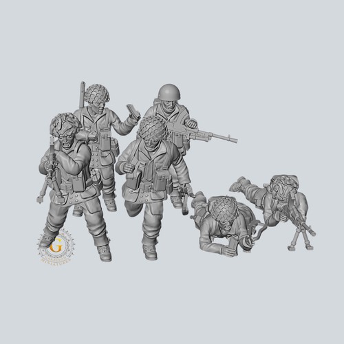 British red devils paratroops - british,