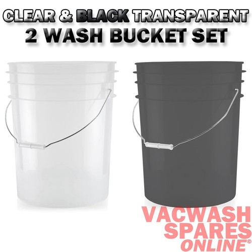 Litre clear black valet - litre,