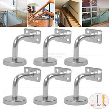 6 x Handrail Bracket Chrome