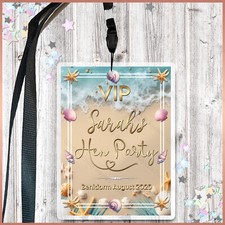 Personalised VIP Pass Lanyard