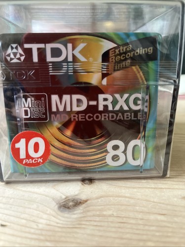 Tdk minidisc md - tdk,