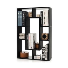 Wooden 7-Cube Open Bookcase