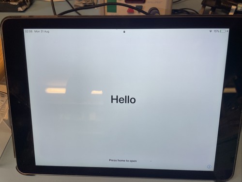 Ipad air silver great - air,