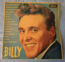 Billy Fury Billy 1963 LP Decca