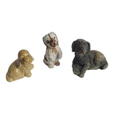 Lot Of 3 Vintage Miniature Dog