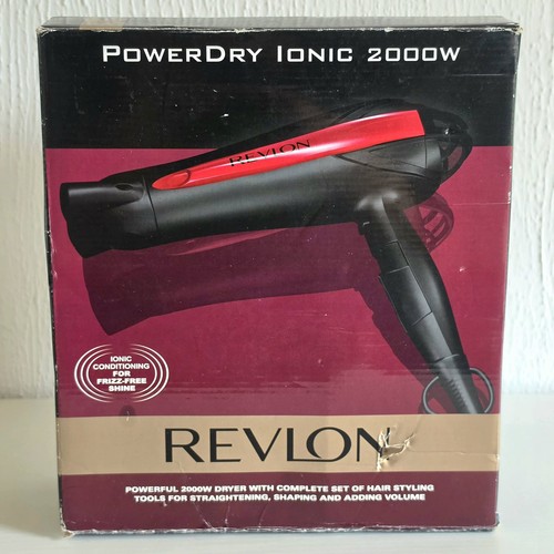 Revlon powerdry ionic 2000w - revlon,
