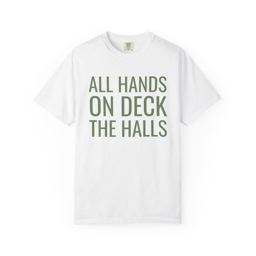 All hands deck the halls - hands,