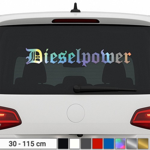 Diesel engine sticker truck - diesel,