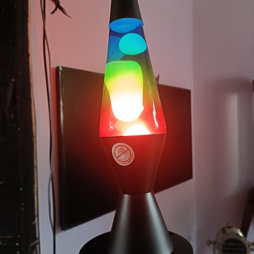 Lava lamp rainbow - lava, lamp,
