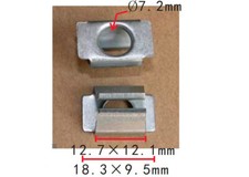 10pcs Nut retaining clip for