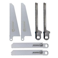 6 x Stanley Scorpion Saw Blades STA29961 STA29971 STA29981 Wood Plastic Metal