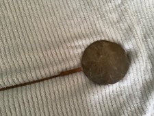 Longcase pendulum bob with incomplete rod