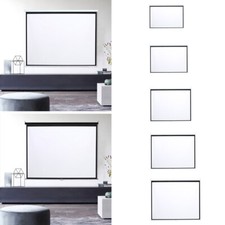 Electric Motorised/Manual Pull-Down/Standing HD 4:3 16:9 Projector Screen Cinema
