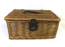 M&S Small Wicker Hamper/Picnic Basket
