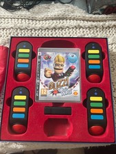 Buzz Quiz 3 Game Set (PS3) Complete with Box, Wireless +  2 Sets Wired Buzzers