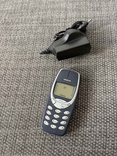 Nokia 3310 blue mobile phone - nokia,