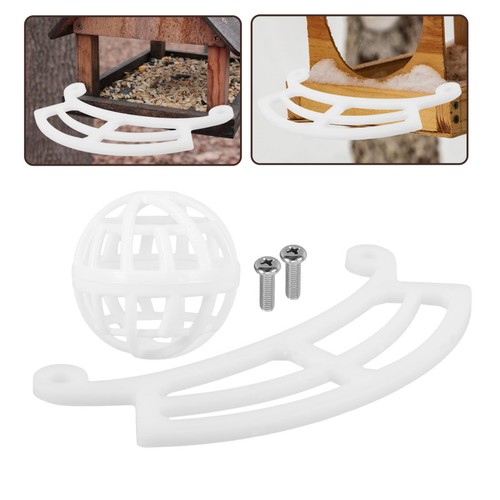 Durable white plastic - white, bird