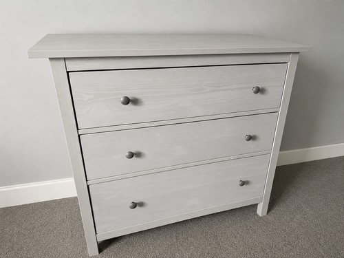 Ikea hemnes grey chest - ikea,