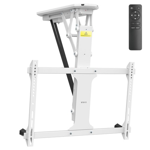 White electric motorized flip - white,