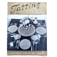 Vintage tatting pattern book - vintage,