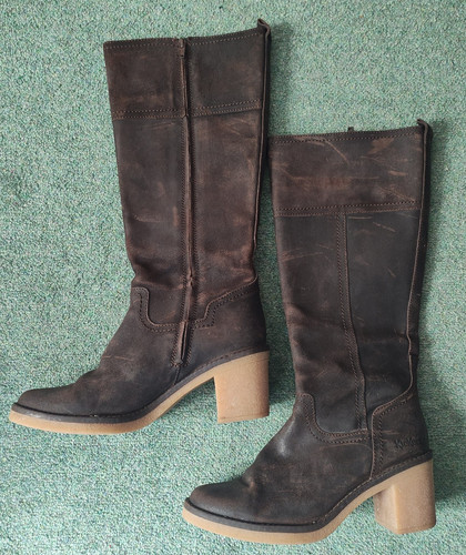 Kickers knee high chunky - kickers, high,