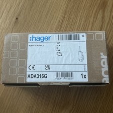 B 16A Hager ADA316G RCBO