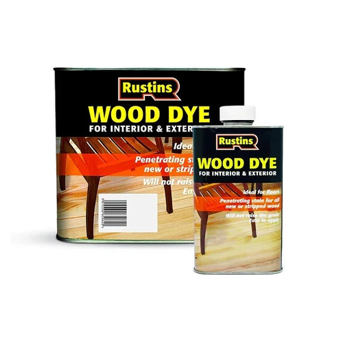 Rustins wood dye ebony 5 - ebony, 2.5
