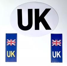 UK Car Stickers Euro Travel