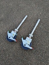Mobile Scaffold Tower Castor Wheels with Adjustable Legs - Fit most alloy towers