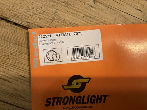 Stronglight chainring - 36,