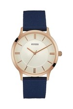 Guess Mens Escrow Fabric Strap Watch W0795G1 | 43mm | Water Resistant