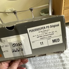 ALTBERG Peacekeeper P3 Men's Black boots - Size 11 *BOXED*