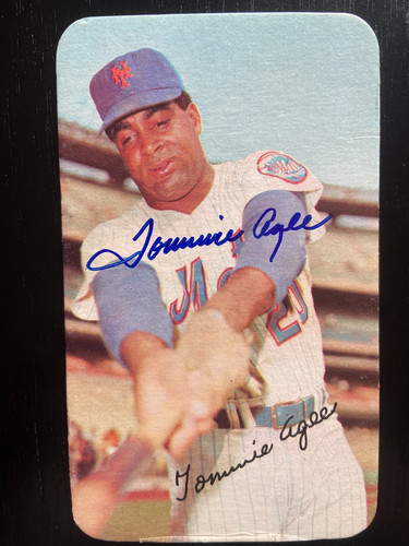 Tommie agee autographed 1971 - agee,
